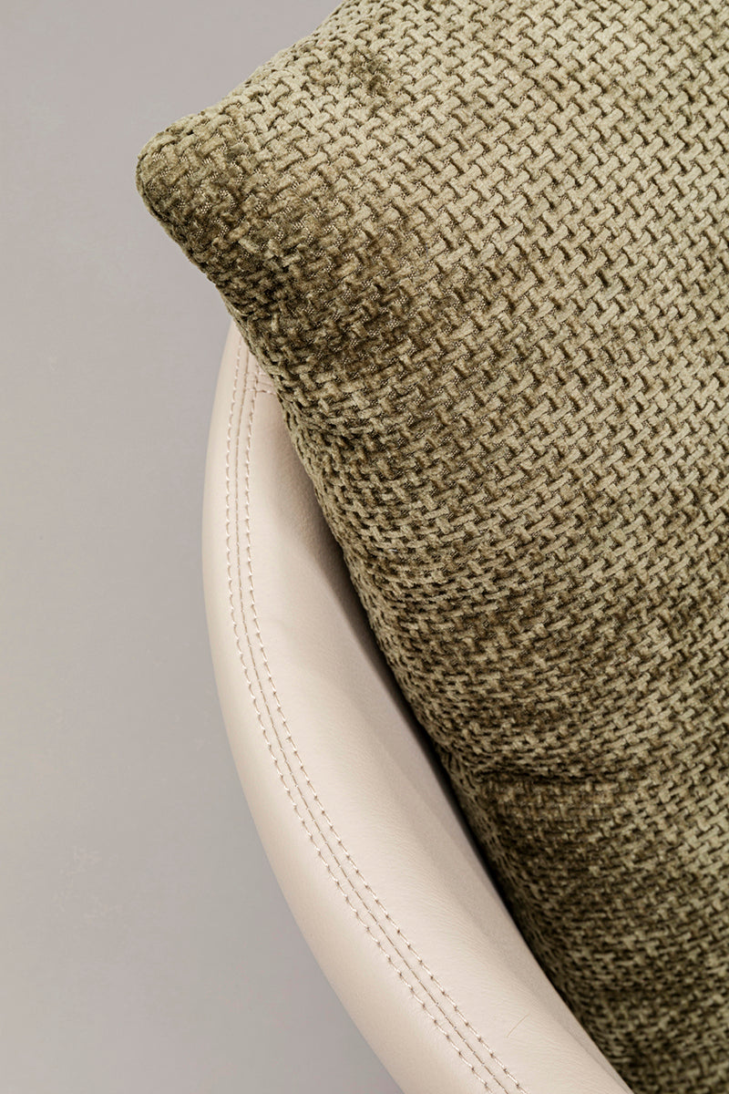 Josh Velvet Swivel Armchair