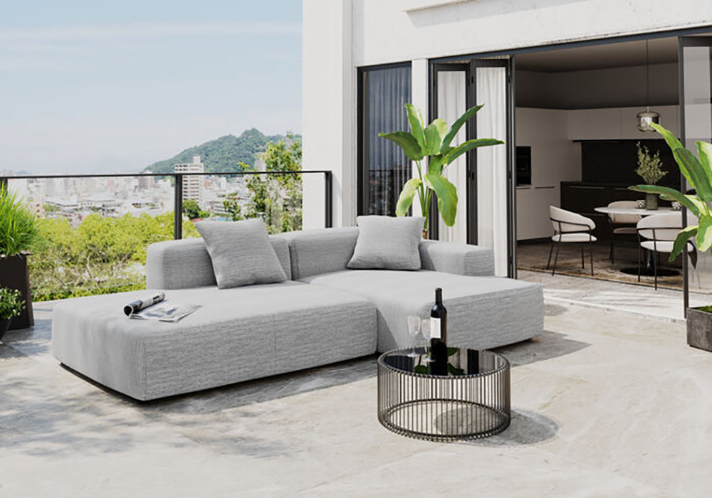 Laguna Gainsboro Outdoor Corner Sofa