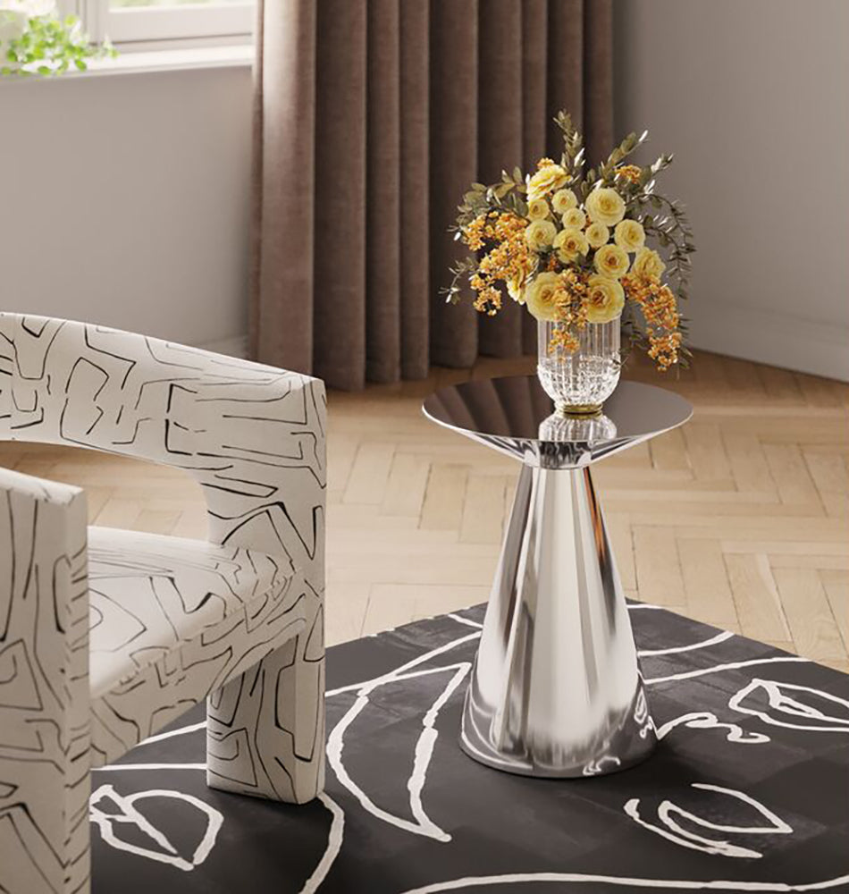 Mambo Chrome Side Table