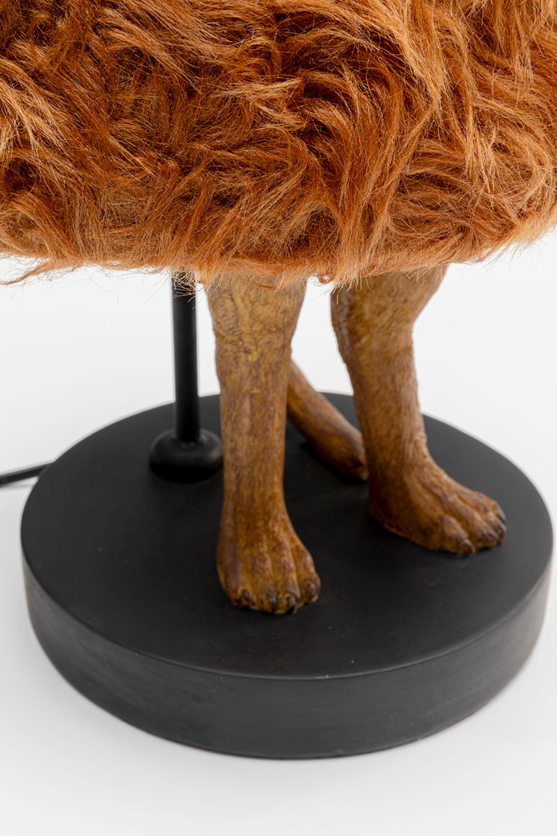 Meerkat Fur Animal Table Lamp