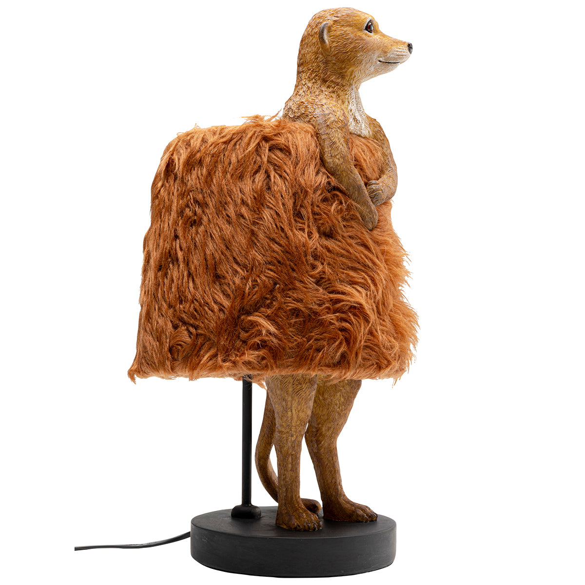 Meerkat Fur Animal Table Lamp