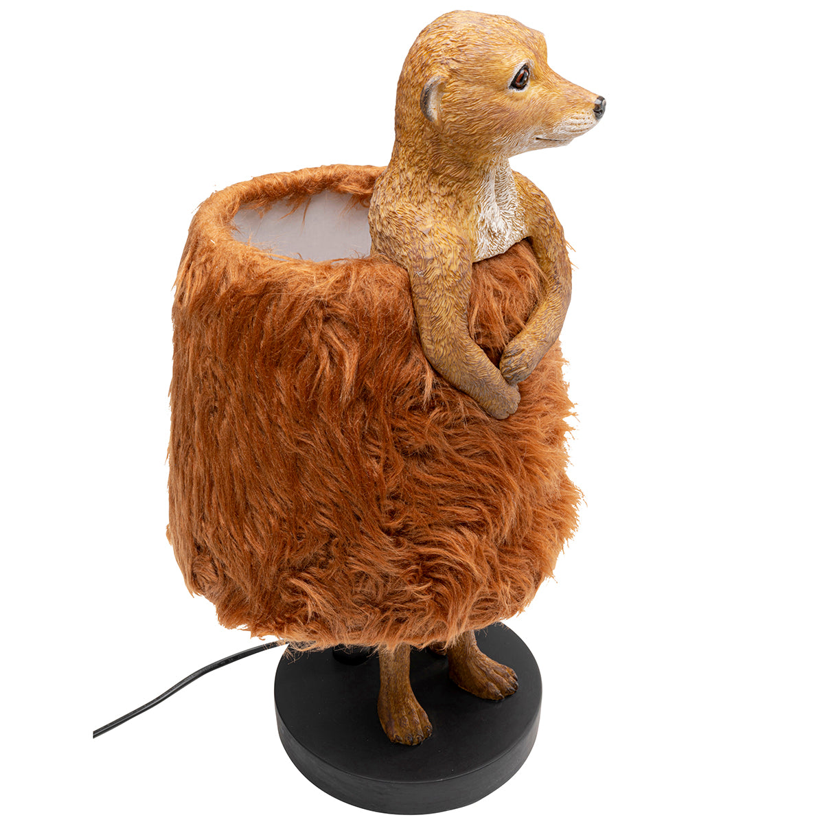 Meerkat Fur Animal Table Lamp