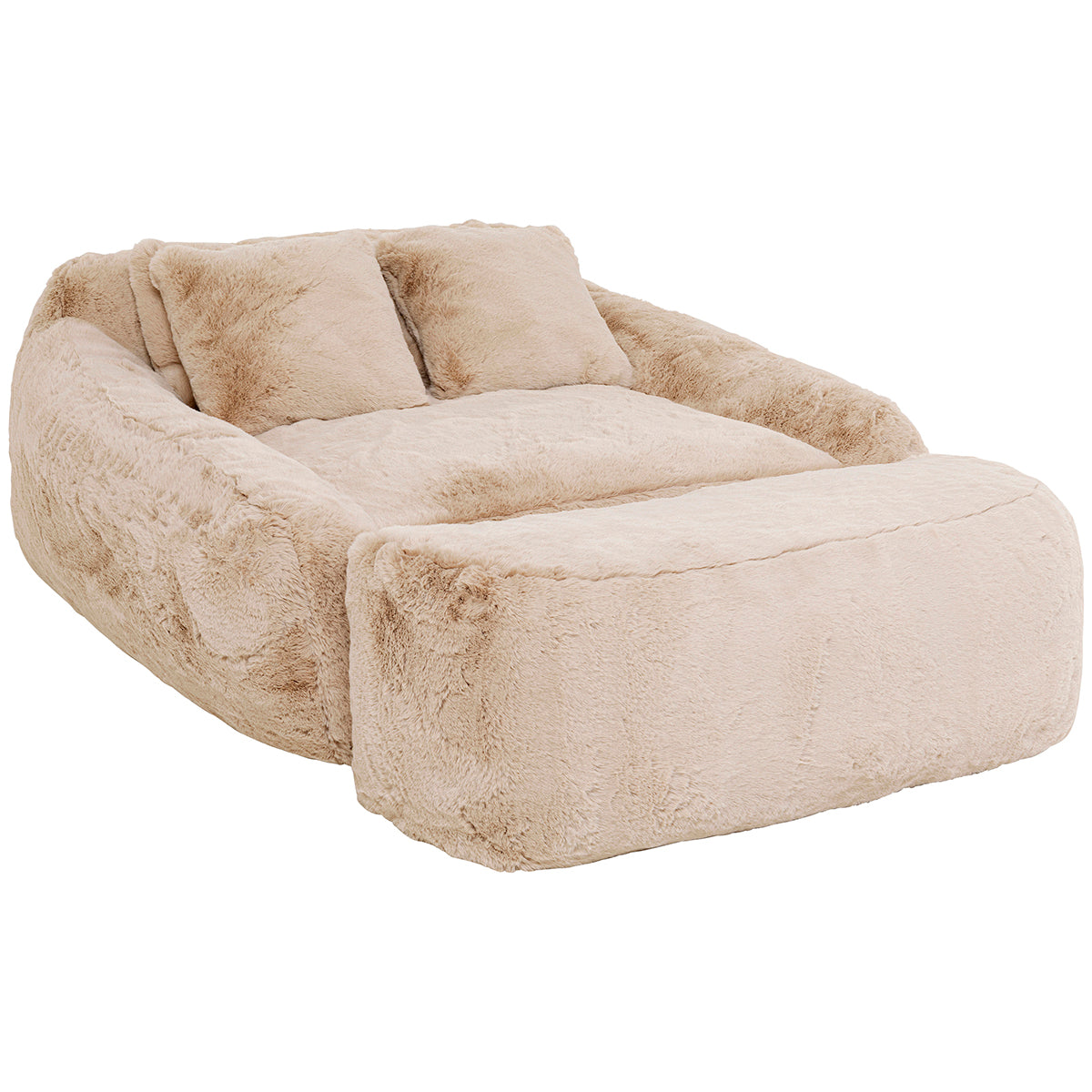 Mika Cream Hocker Lovebed