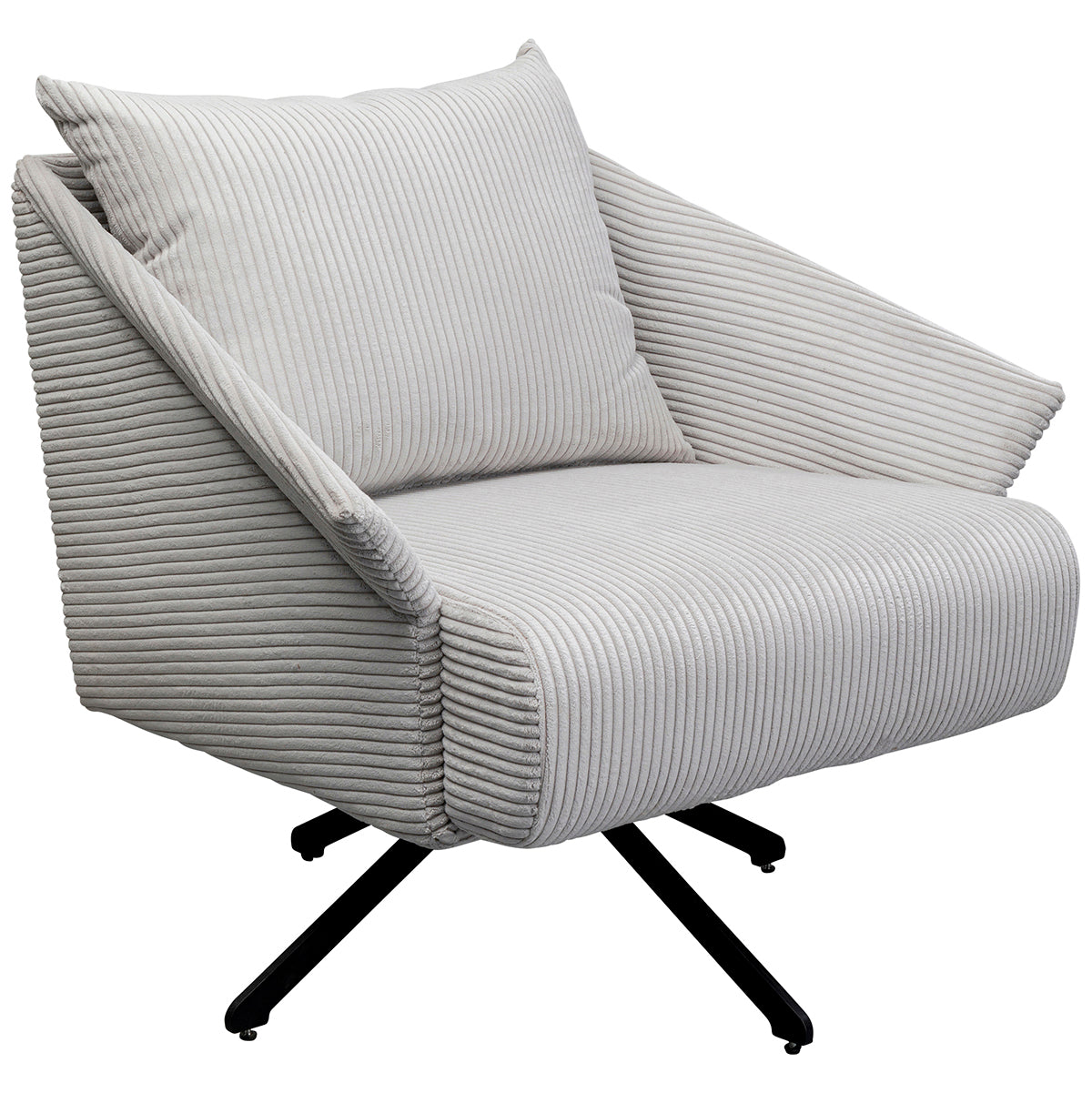 Milo Corduroy Swivel Armchair