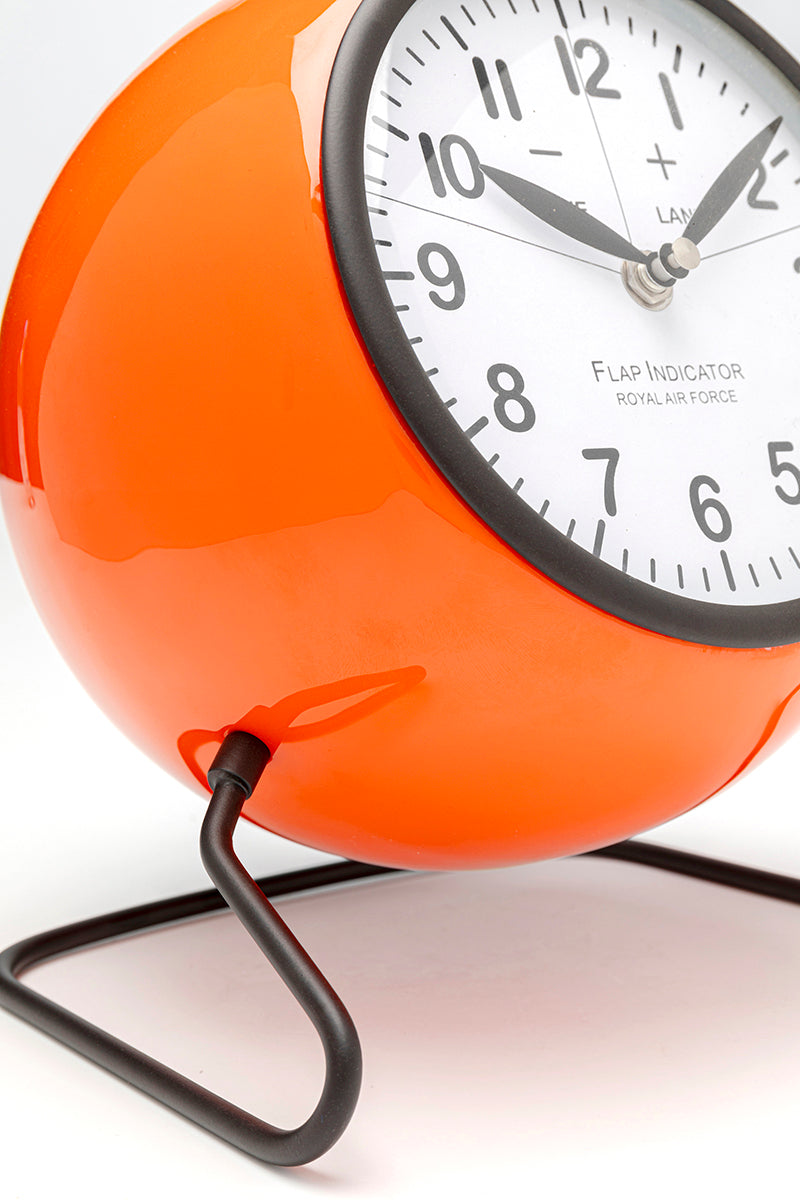 Mio Orange Table Clock