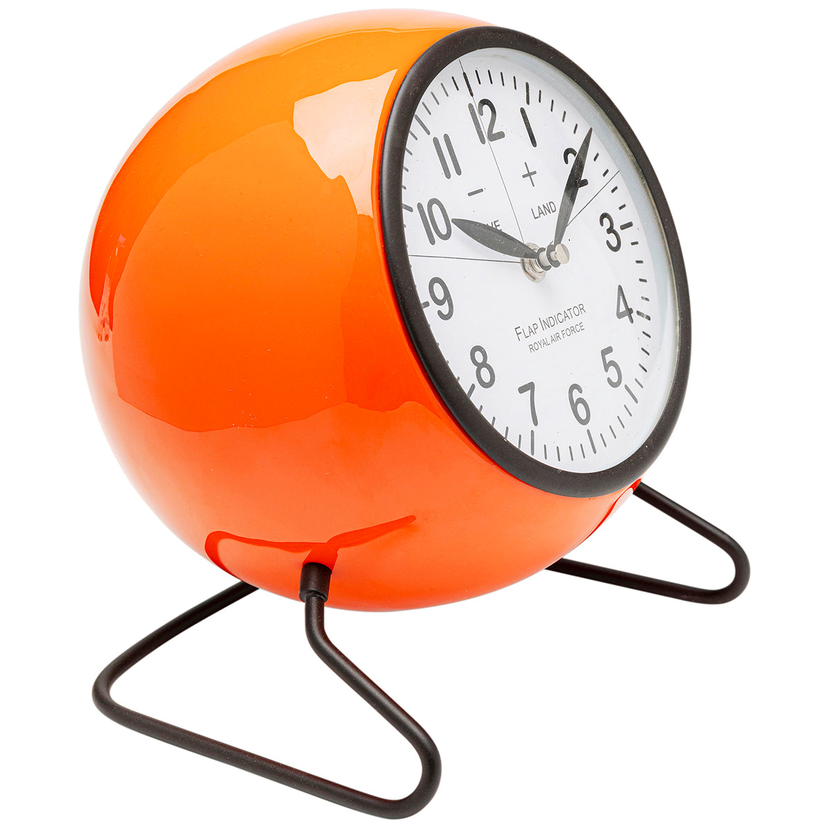 Mio Orange Table Clock