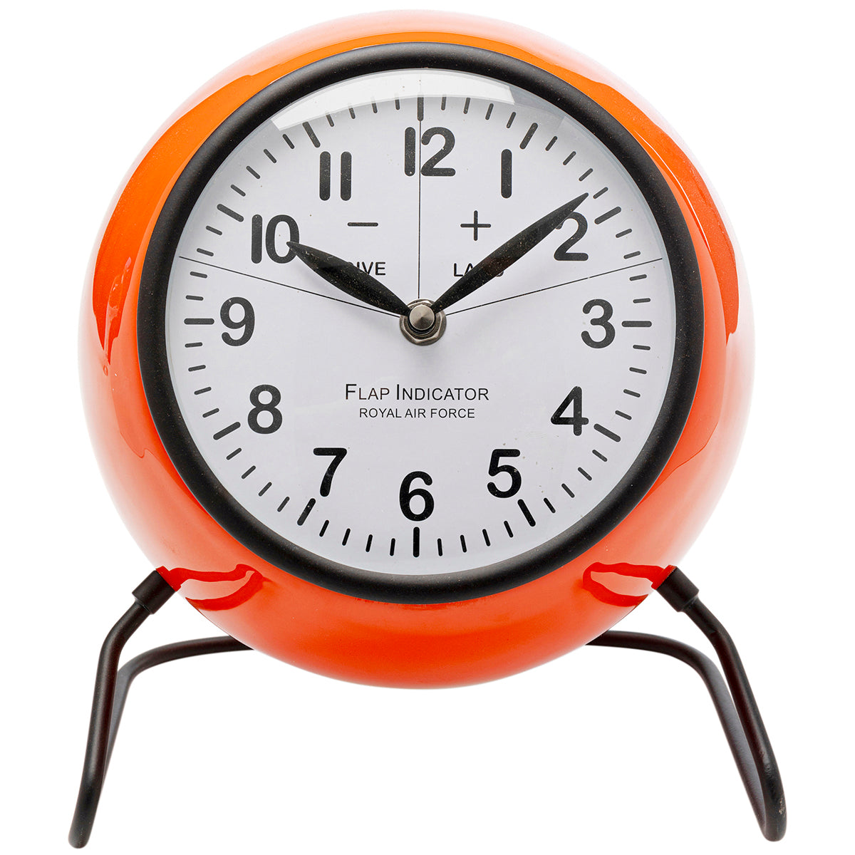 Mio Orange Table Clock