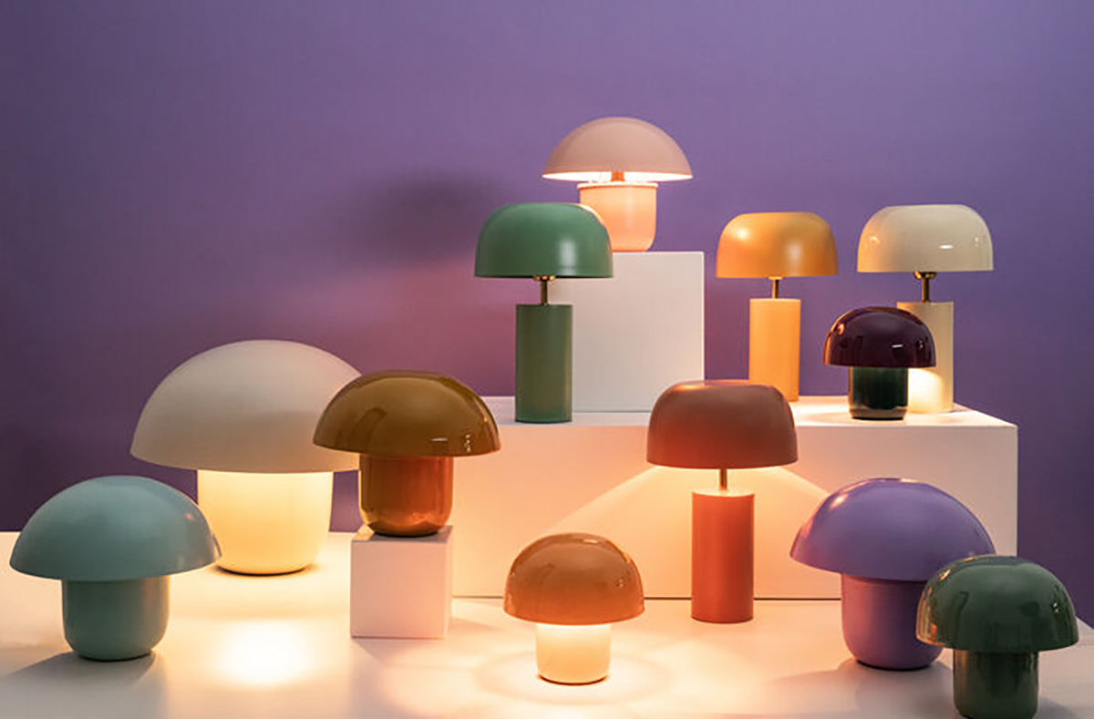 Mushroom Duo Sunday Table Lamp