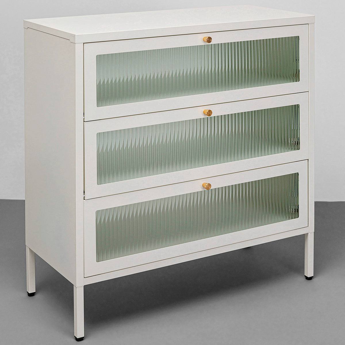 Naxos White Trio Dresser