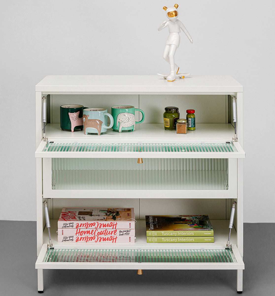 Naxos White Trio Dresser