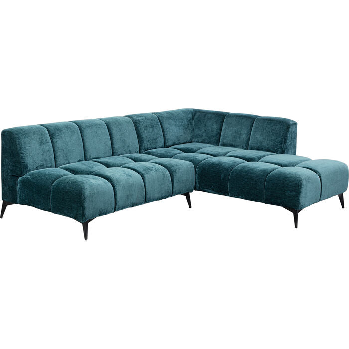 Nia Dark Green Corner Sofa - WOO .Design