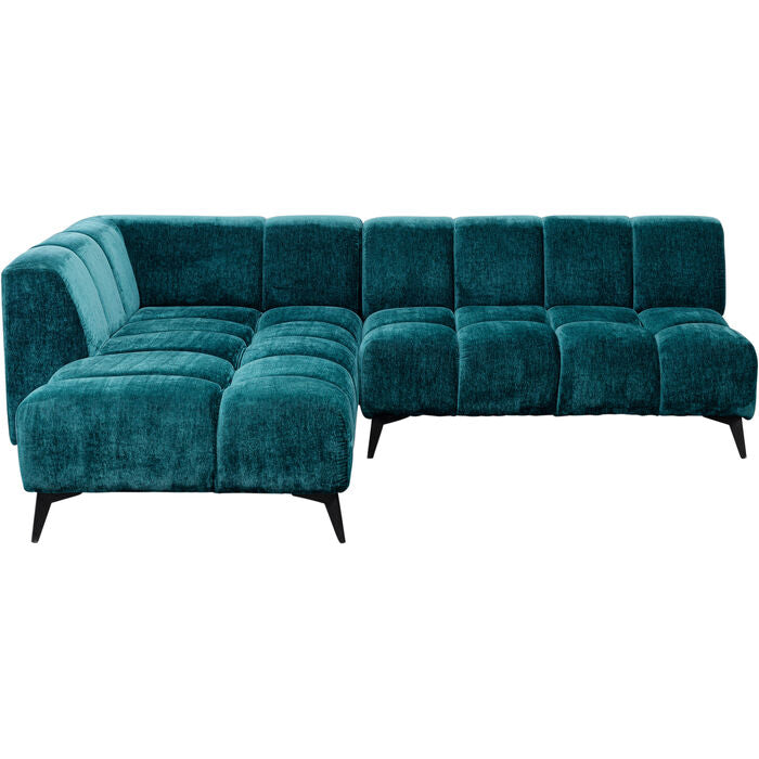 Nia Dark Green Corner Sofa - WOO .Design