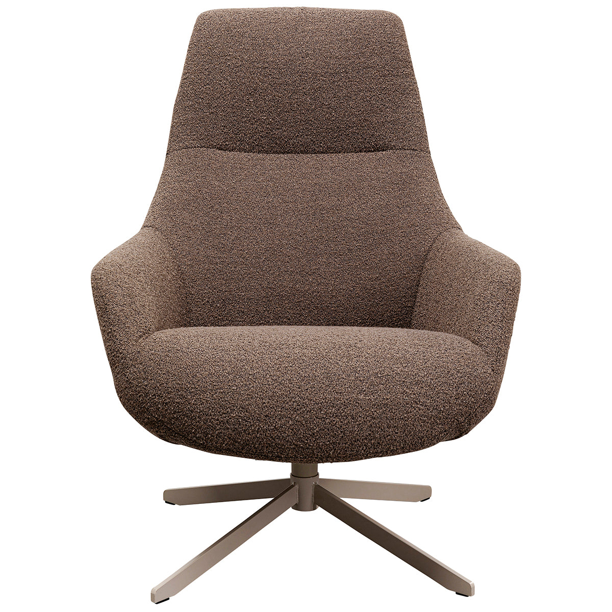 Nimi Boucle Swivel Armchair