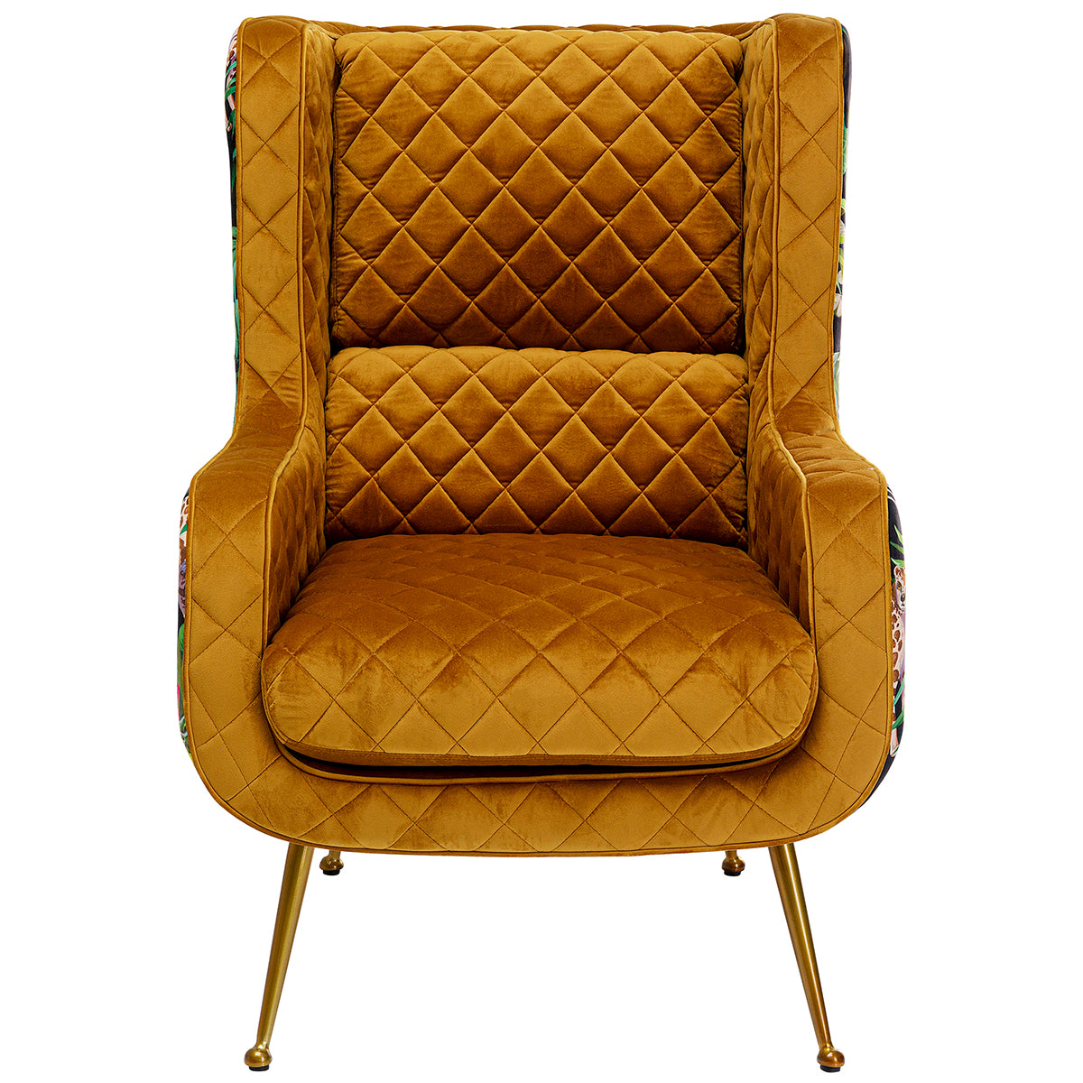 Nonna Jungle Velvet Armchair