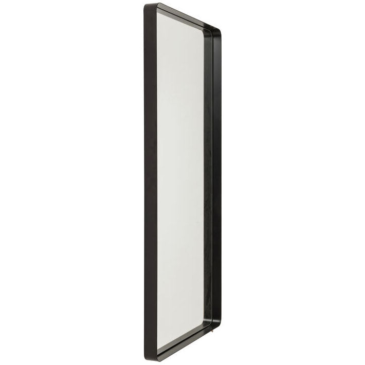 Ombra Soft Black Rectangular Mirror