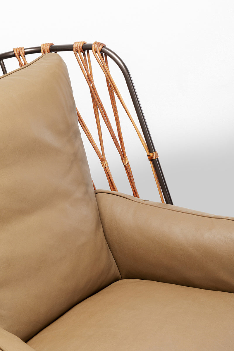 Paradiso Brown Swivel Armchair