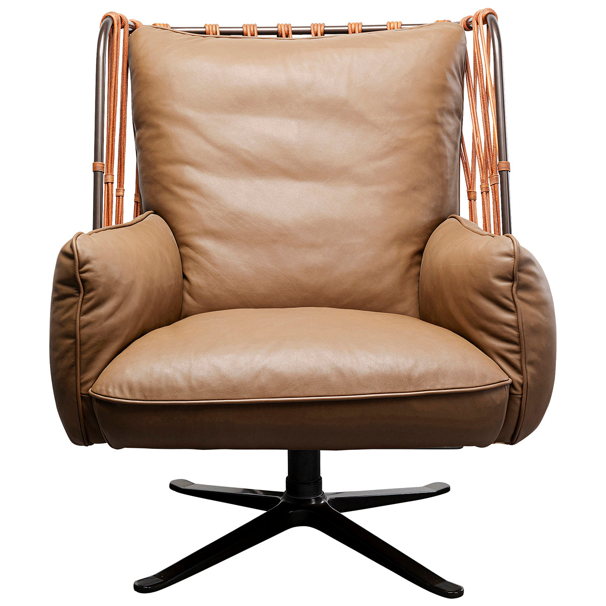Paradiso Brown Swivel Armchair
