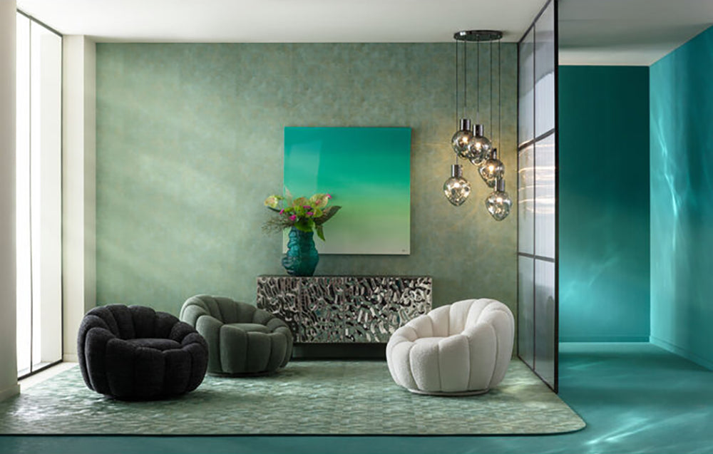 Peppo Bloom Swivel Armchair