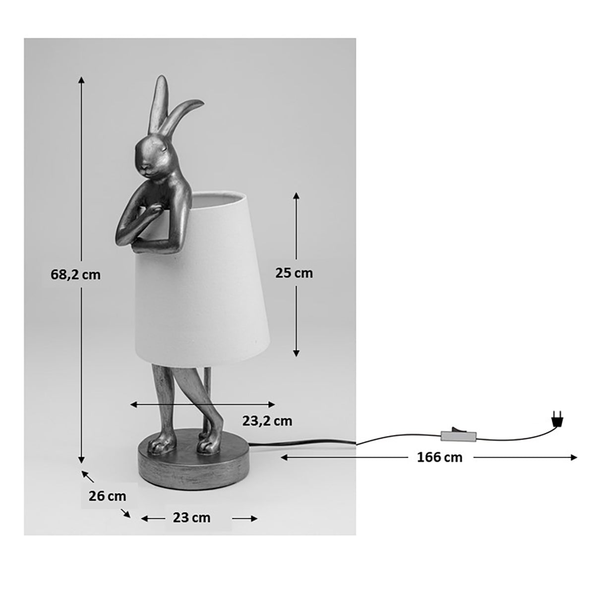 Rabbit Animal Table Lamp