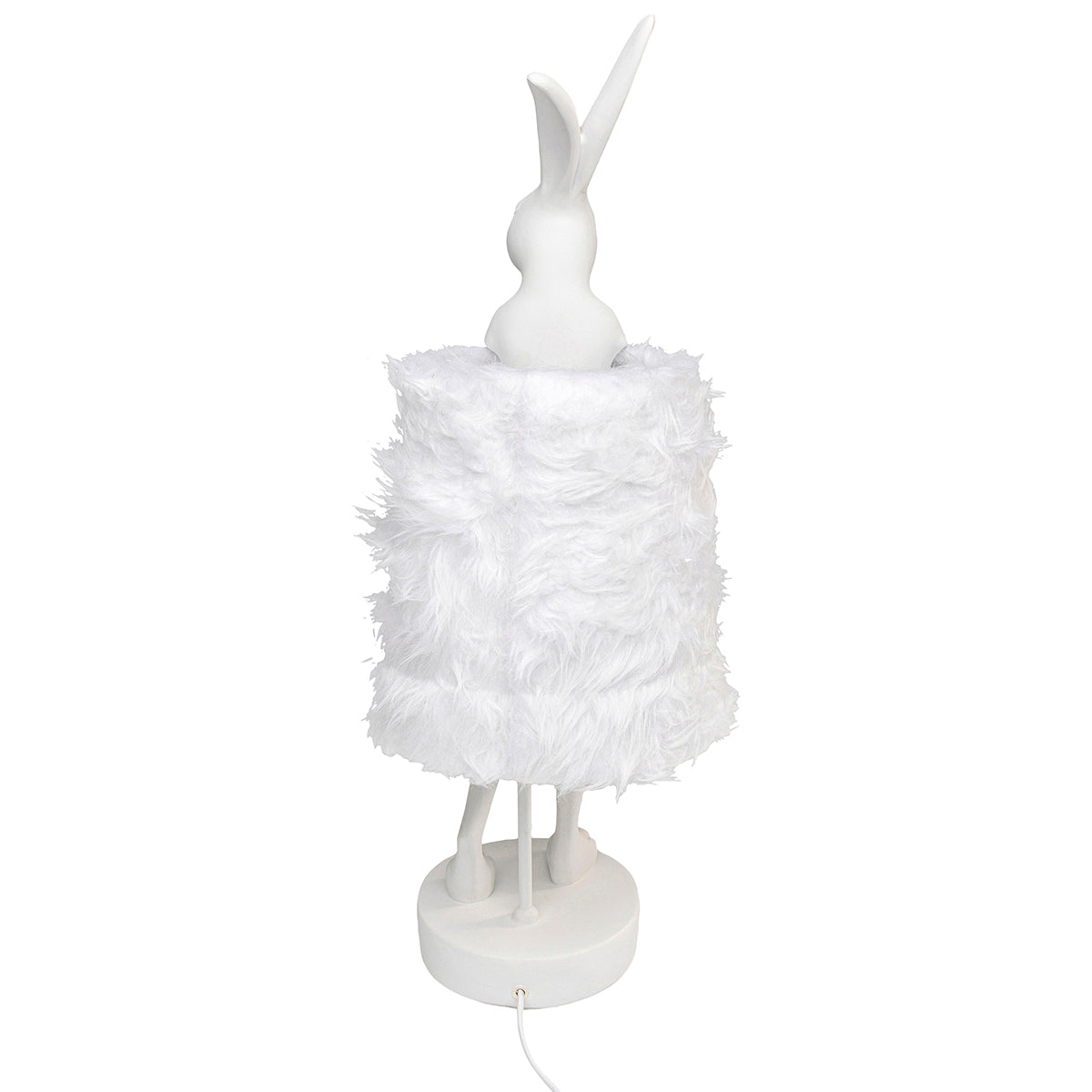 Rabbit Fur Animal Table Lamp