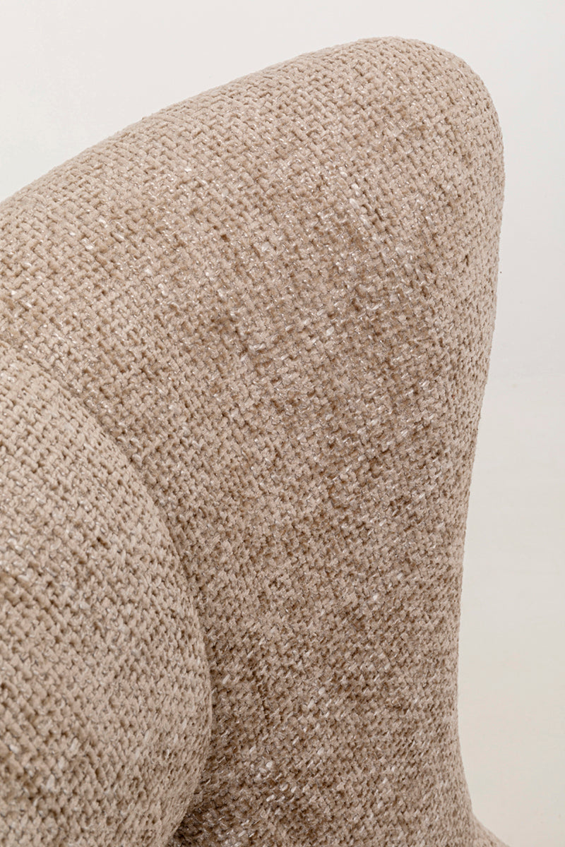 Romeo Beige Rocking Armchair