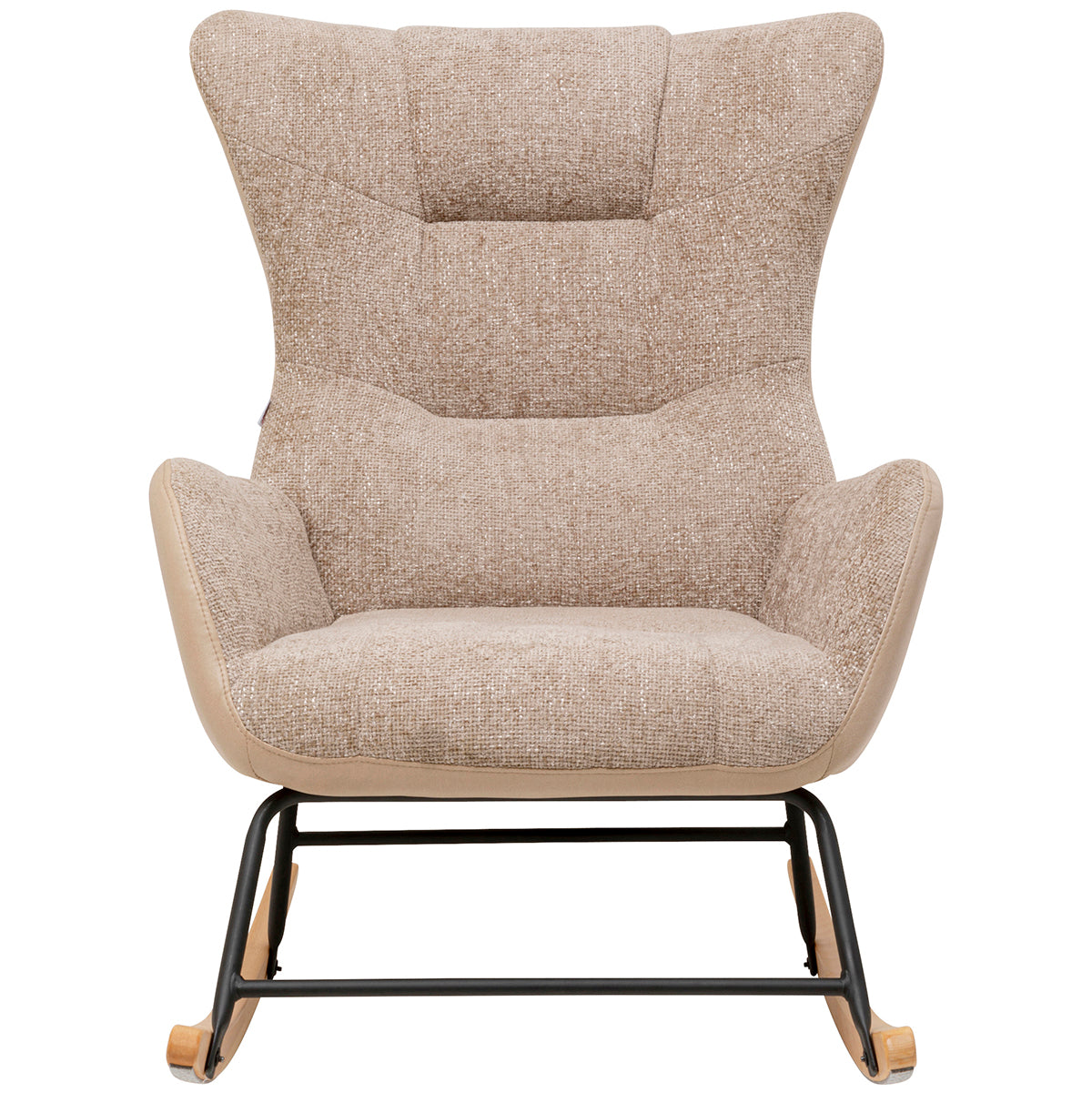 Romeo Beige Rocking Armchair