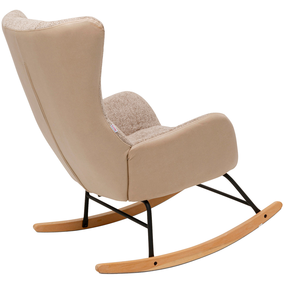 Romeo Beige Rocking Armchair