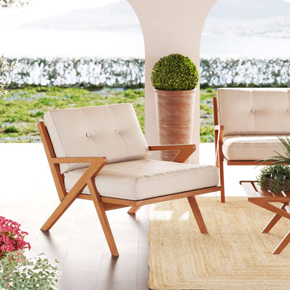 Valencia Acacia Wood Armchair