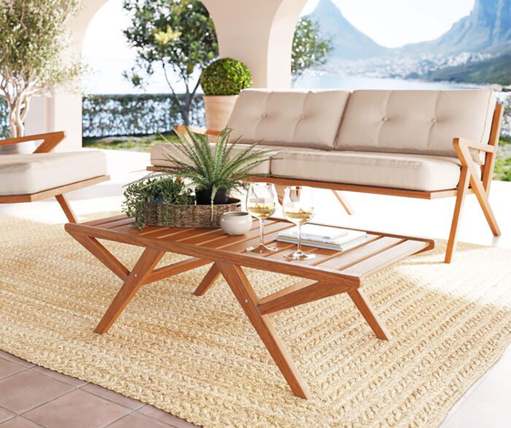 Valencia Acacia Wood Coffee Table