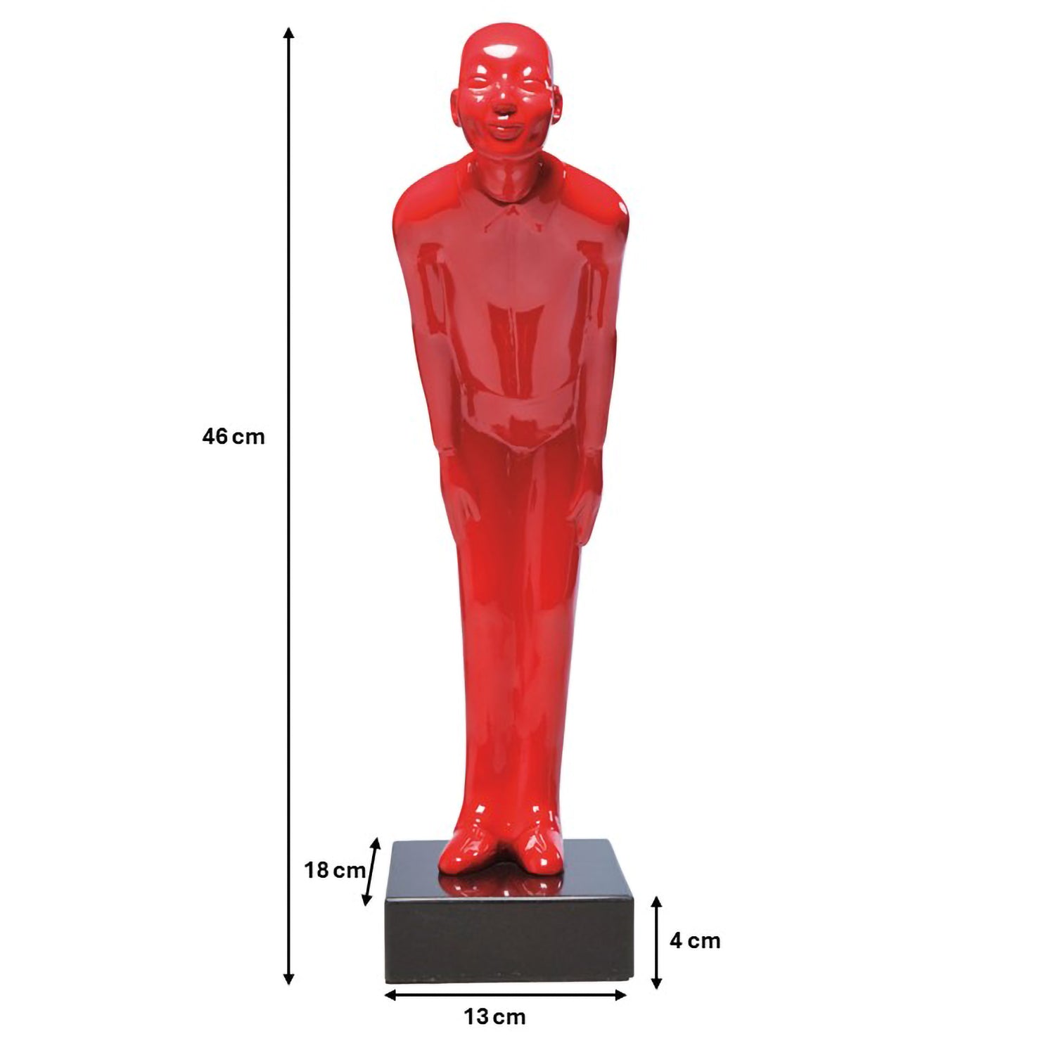 Welcome Guest Red Small Deco Figurine