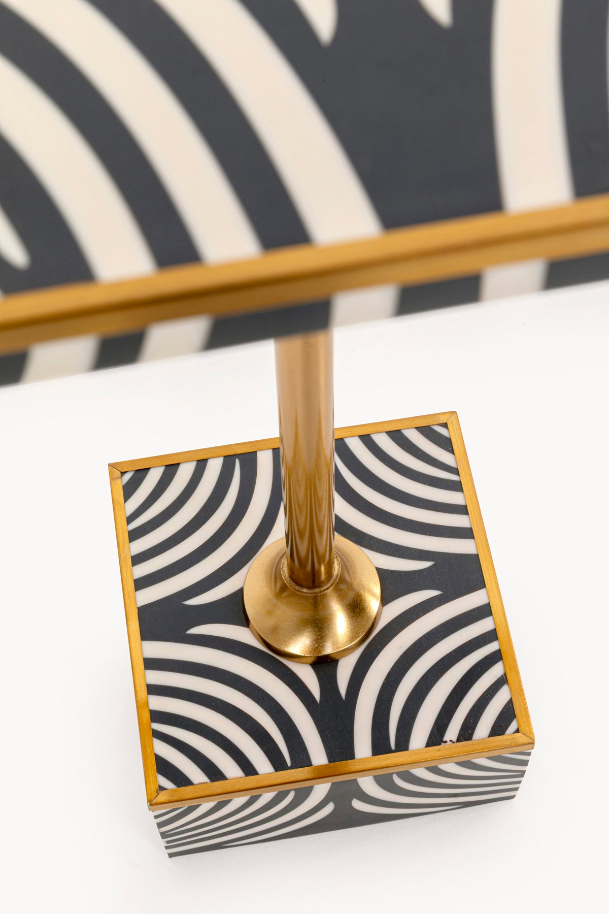 Zebra Side Table