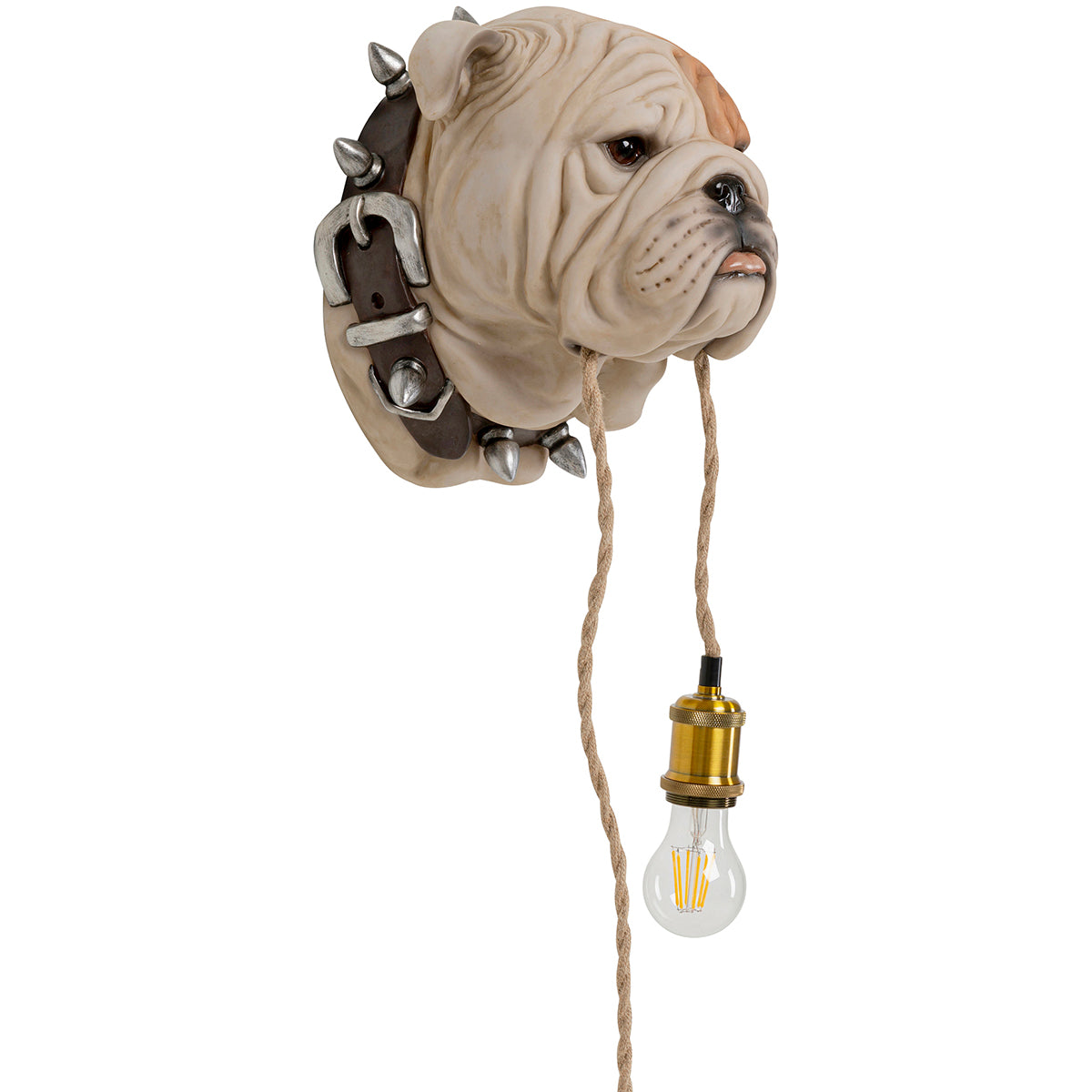 Dog Head Animal Wall Lamp