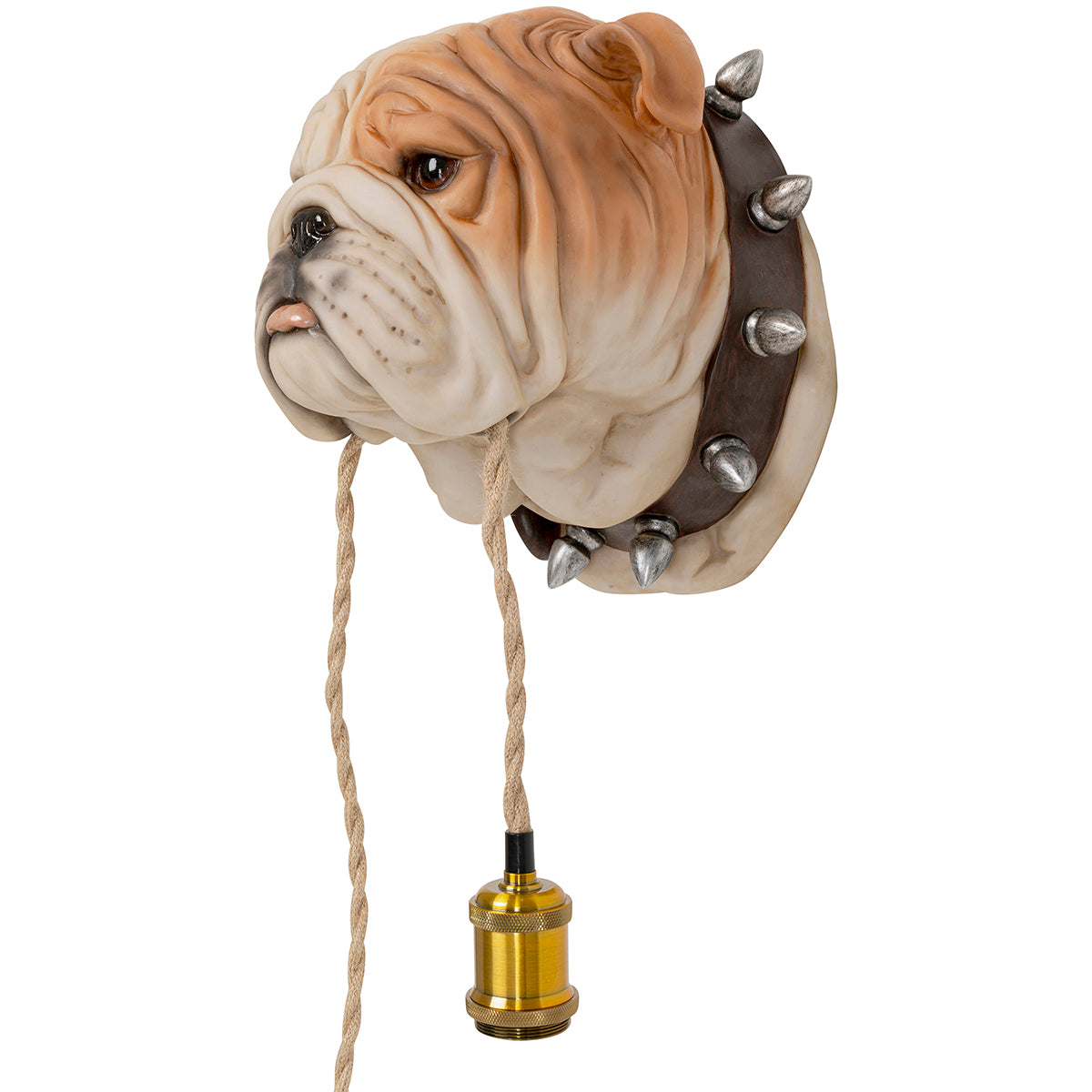 Dog Head Animal Wall Lamp