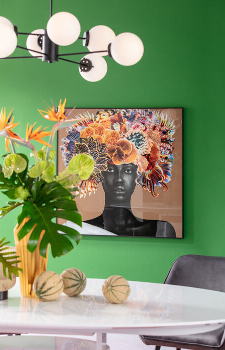 Flower Hair Framed Picture