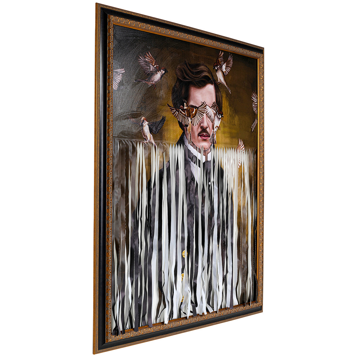 Gentleman Cuts Framed Picture