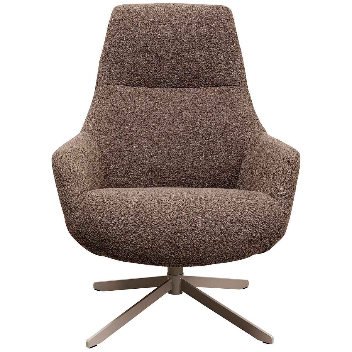 Mimi Grey Swivel Armchair