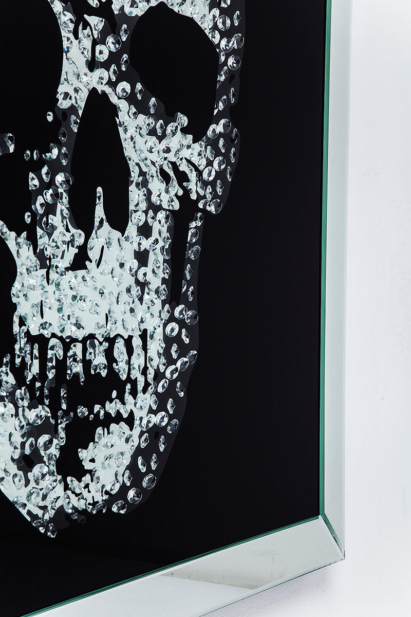 Mirror Skull Picture Frame