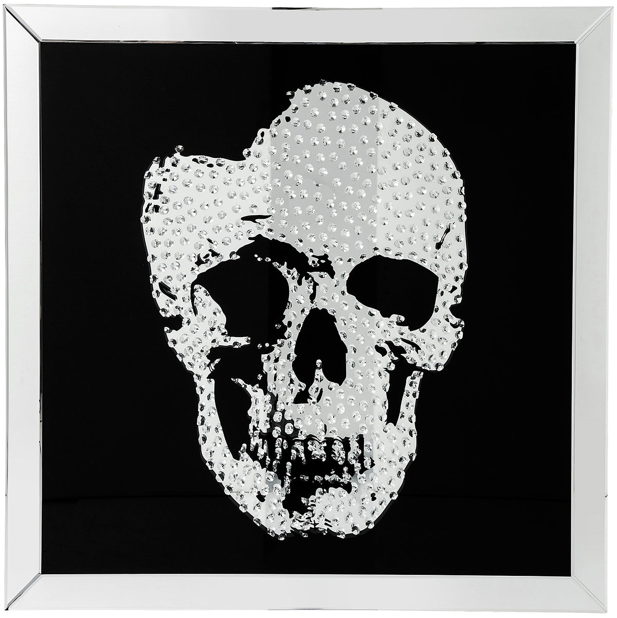 Mirror Skull Picture Frame