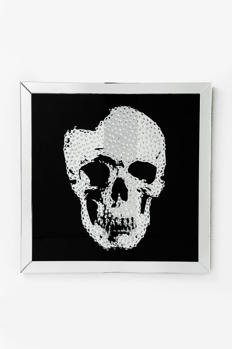 Mirror Skull Picture Frame