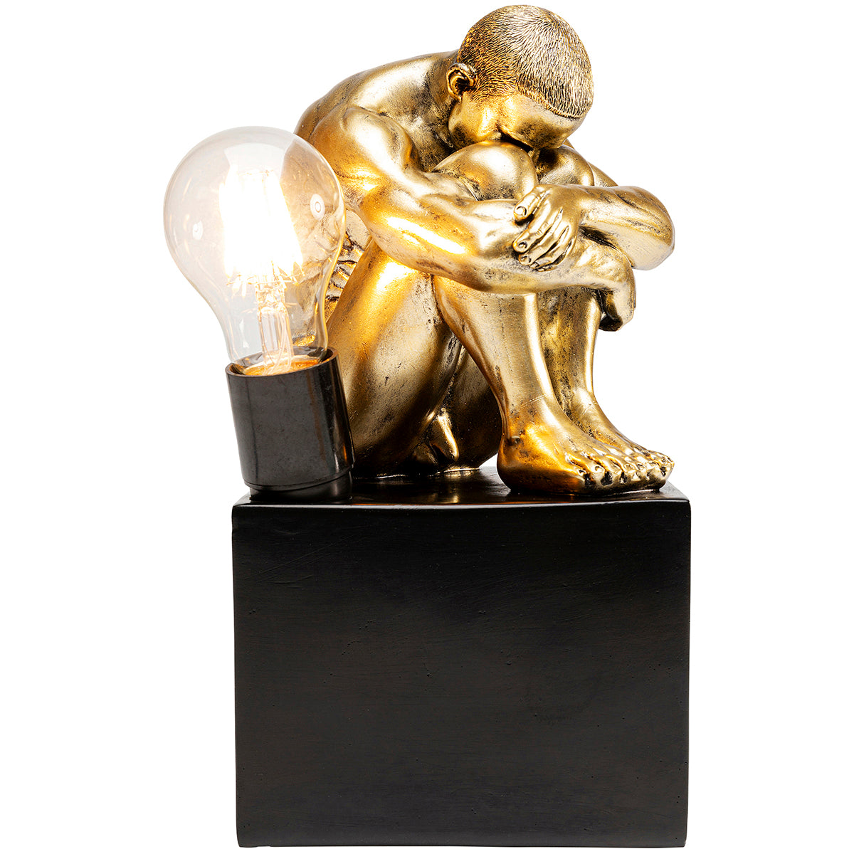 Nude Man Hug Table Lamp