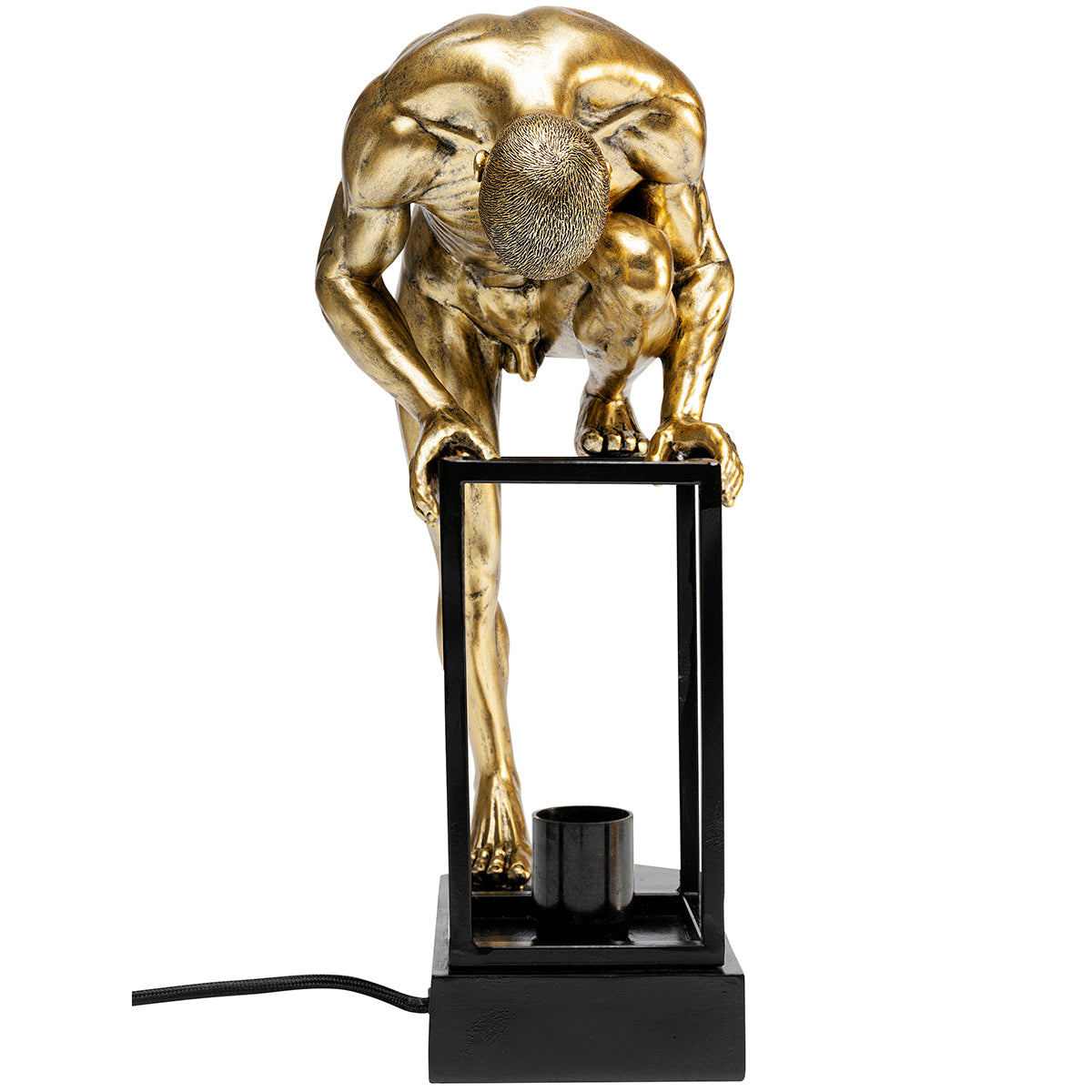 Nude Man Streching Table Lamp