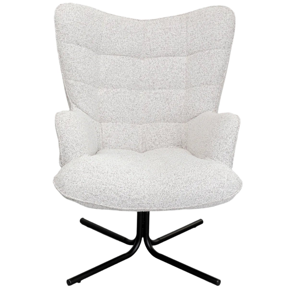 Oscar Beige Swivel Armchair