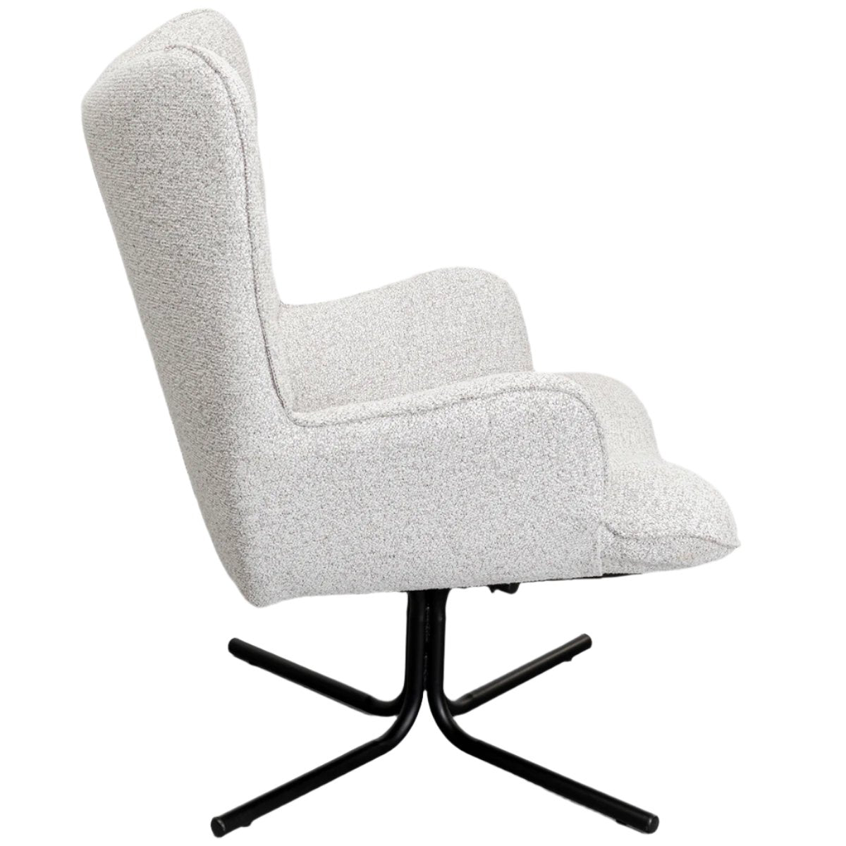 Oscar Beige Swivel Armchair