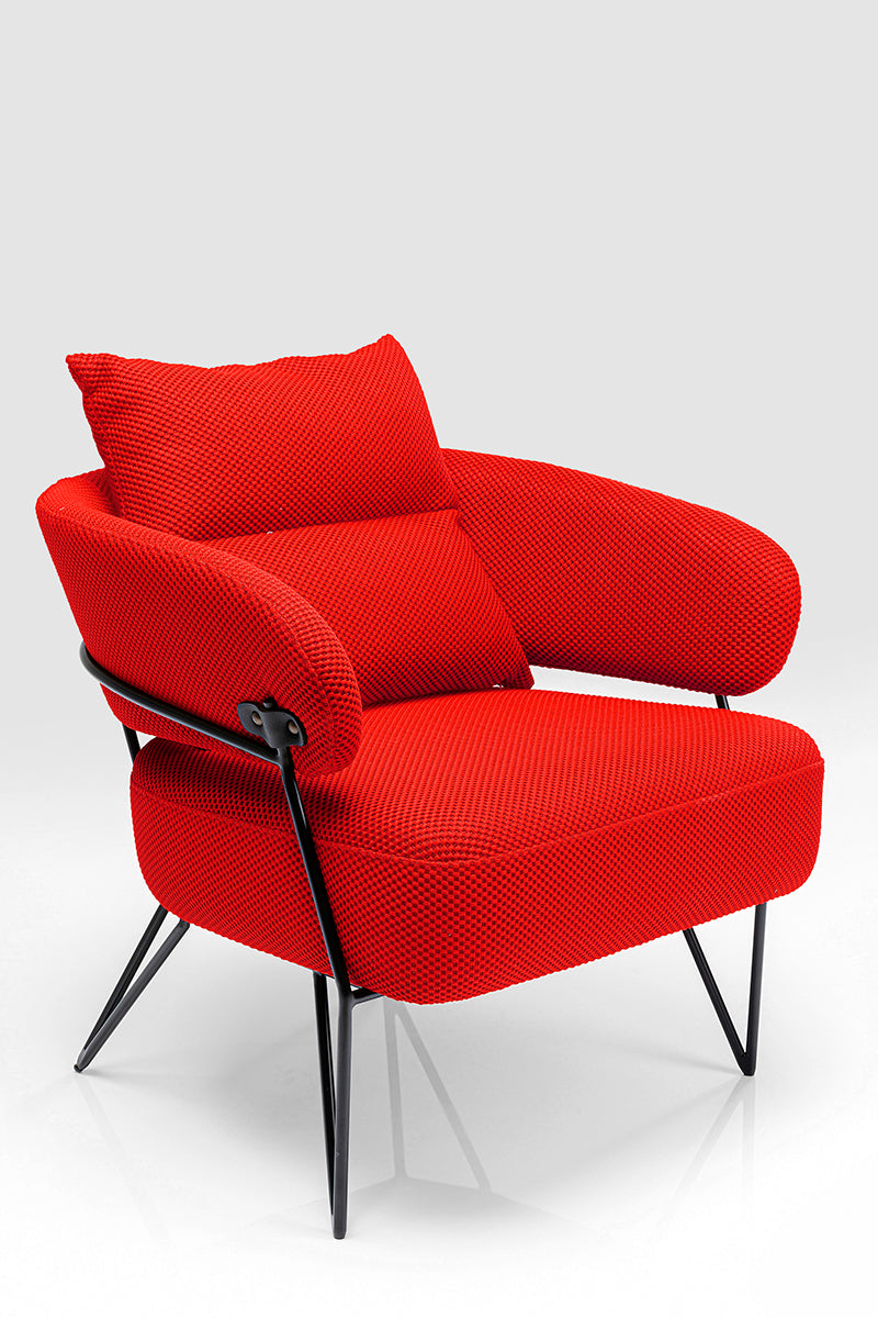 Peppo Mesh Look Armchair