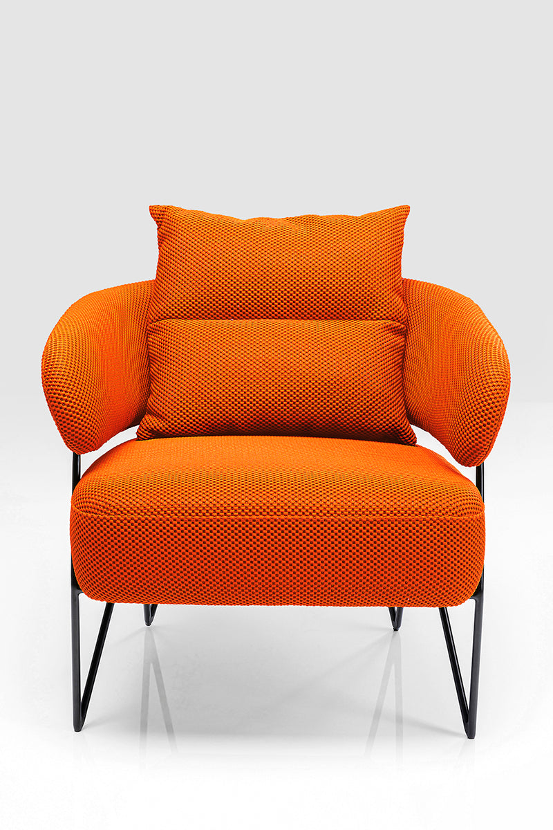 Peppo Mesh Look Armchair