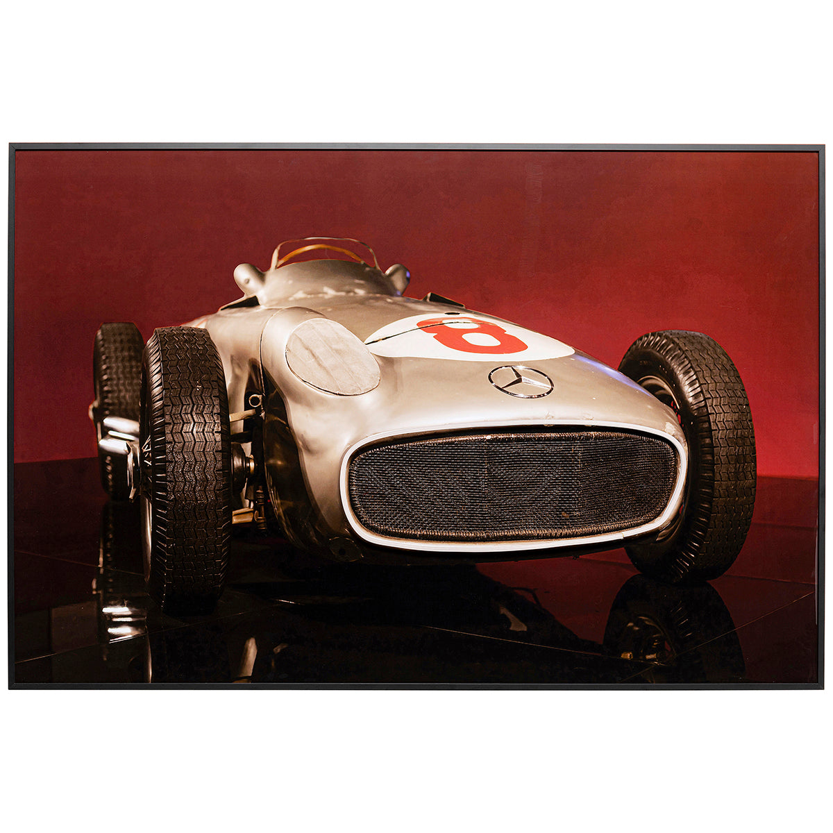 Racing Car LED Framed Picture