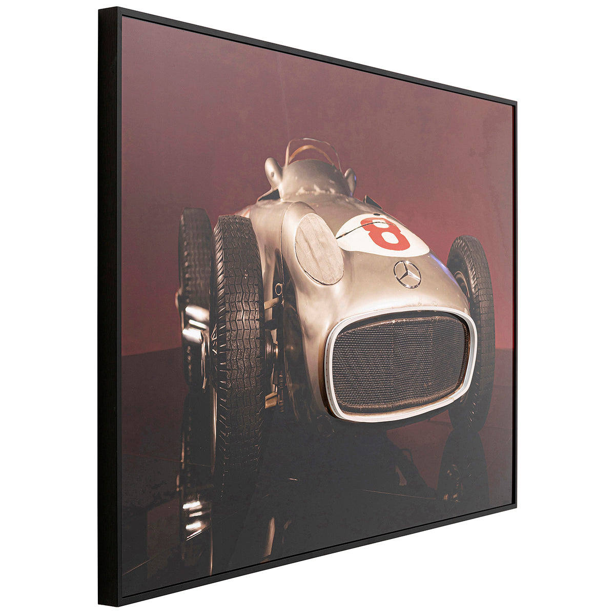 Racing Car LED Framed Picture