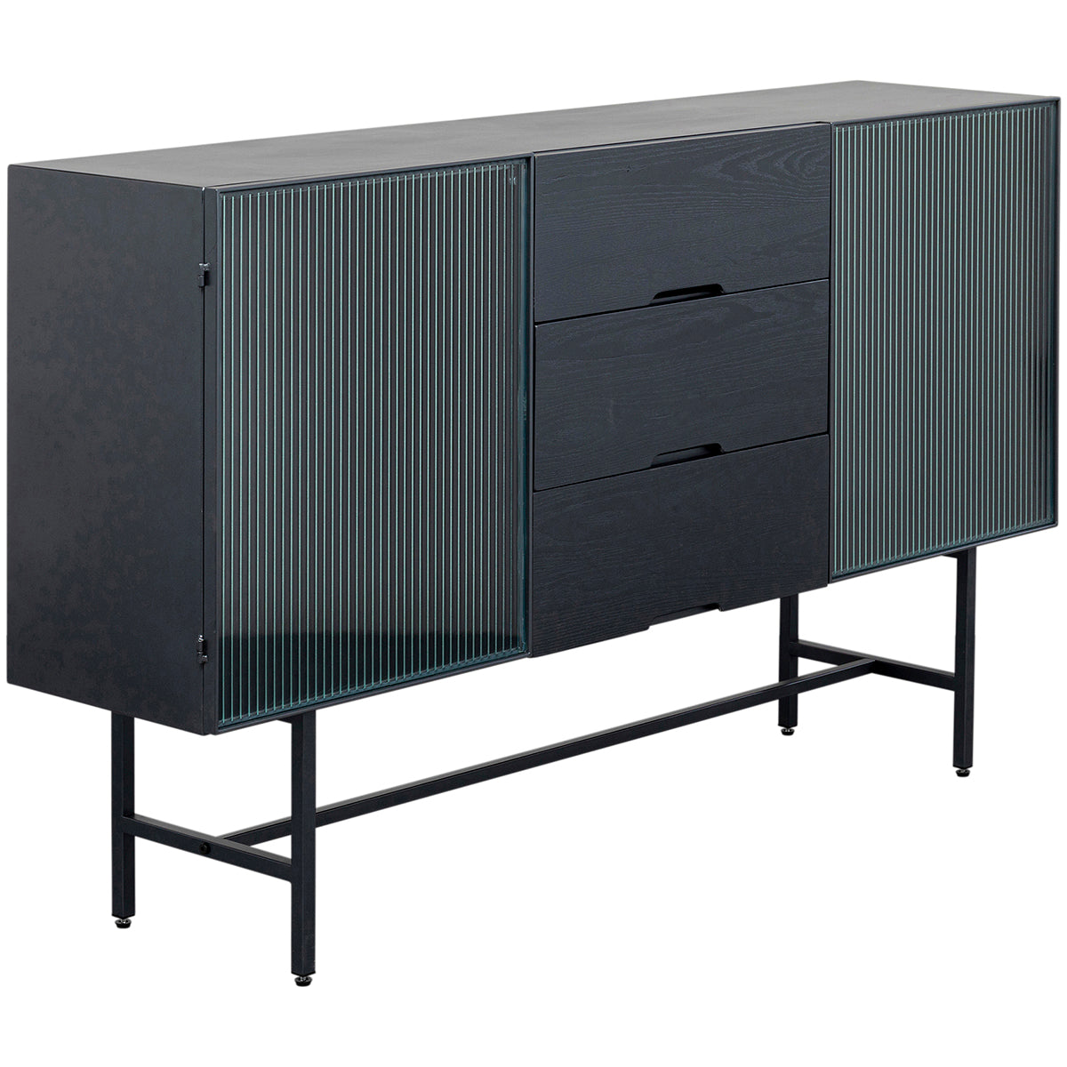 San Diego Black Drawers Sideboard