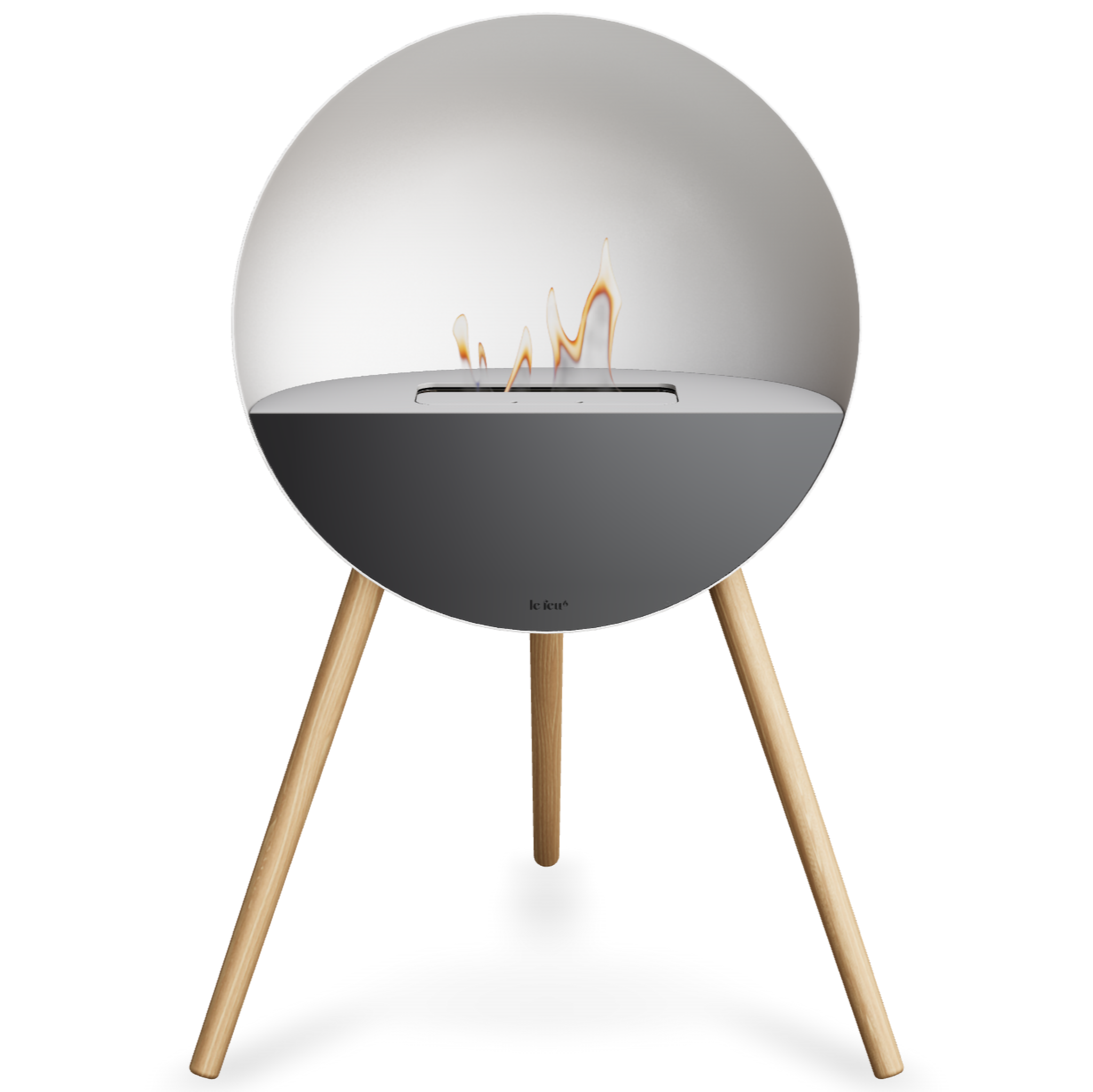 Eye White Bio Fireplace