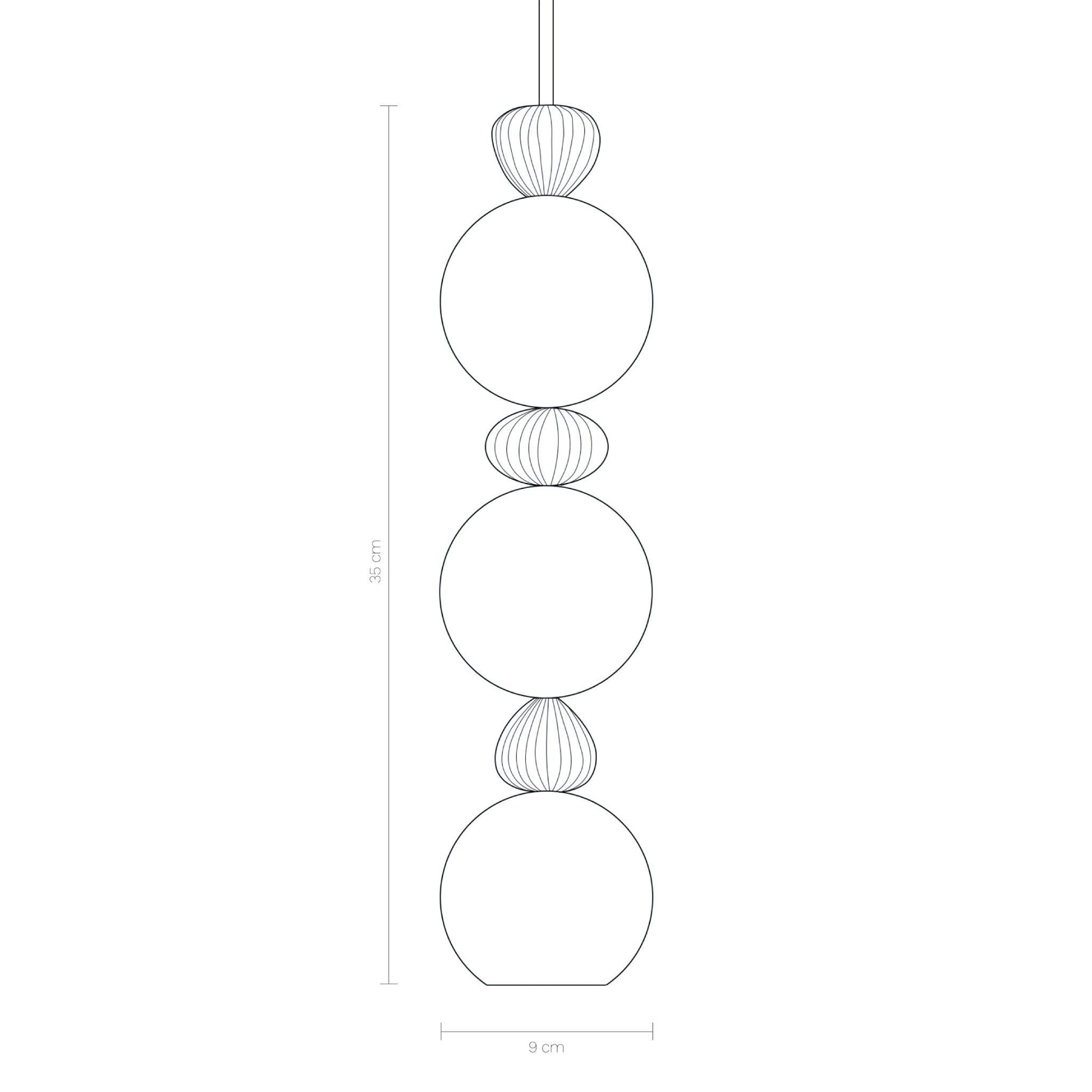 Bola Queen 3 Pendant Lamp
